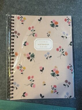 Rifle Paper Co. Pink Floral Spiral Notebook